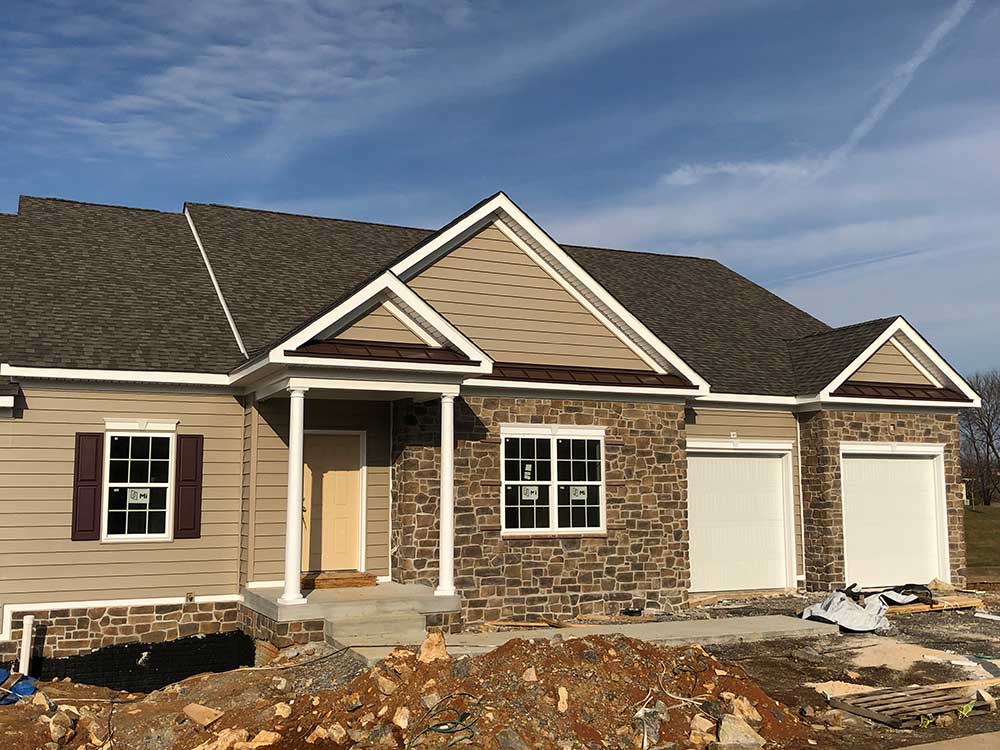 to The Cortland Villas in Hagerstown, MD Manor House Builders
