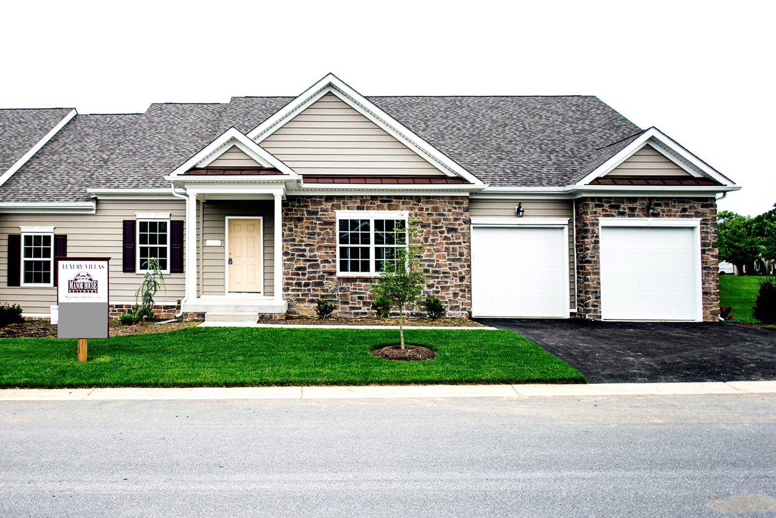 to The Cortland Villas in Hagerstown, MD Manor House Builders